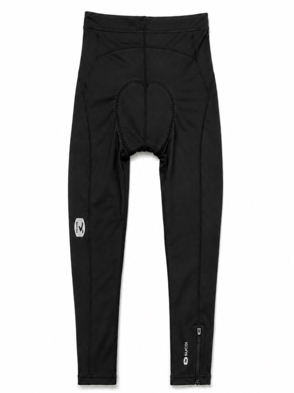 Sugoi MidZero PC Pro Thermal Cycling Tights Men's M Padded Black Zip Ankle
